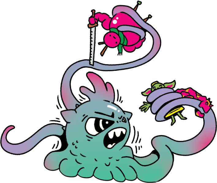 tentacle grab